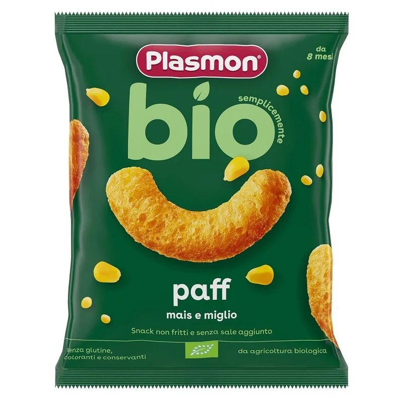 PLASMON Flocons de maïs bio Plasmon Paff 15 g sans gluten