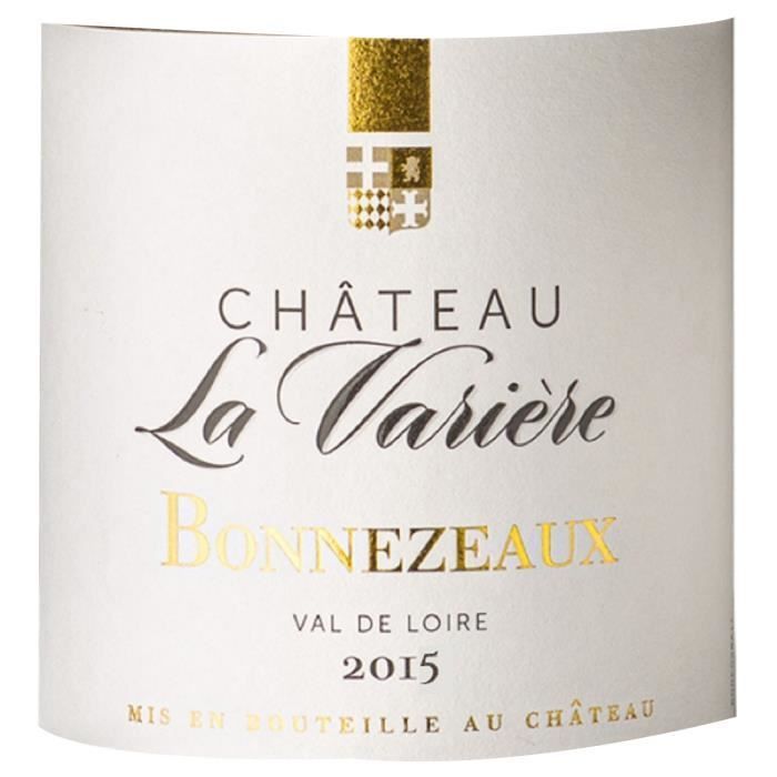 Château La Varière Bonnezeaux - Vin blanc de la Val de Loire - 50cl