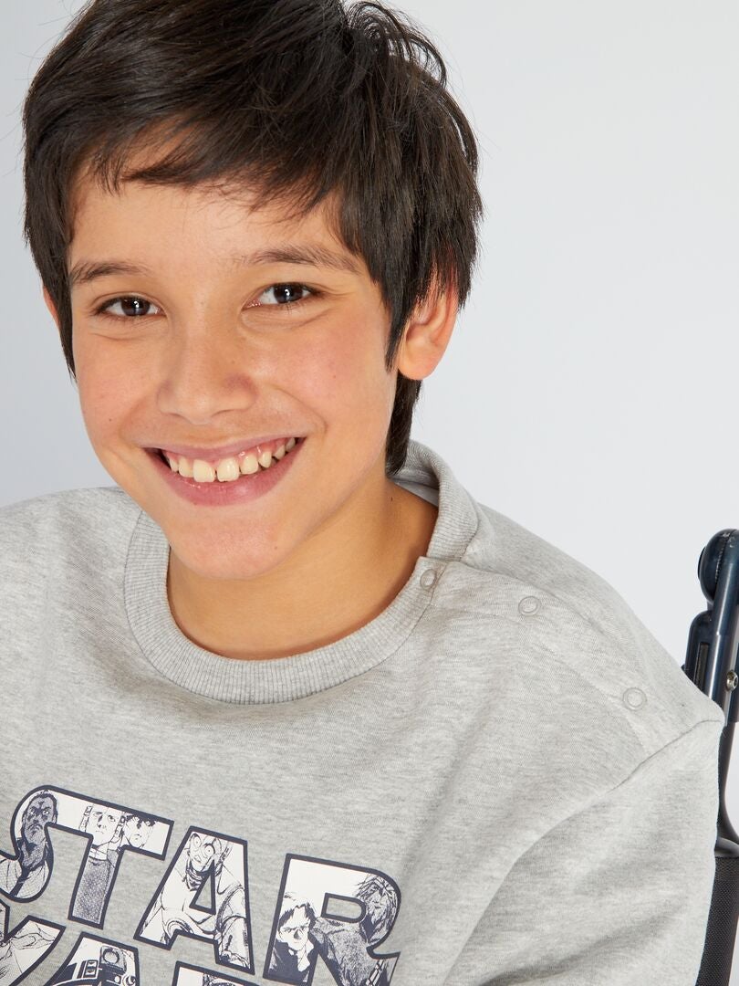 Star Wars fleece sweatshirt - Gemakkelijk aan te trekken - WIT