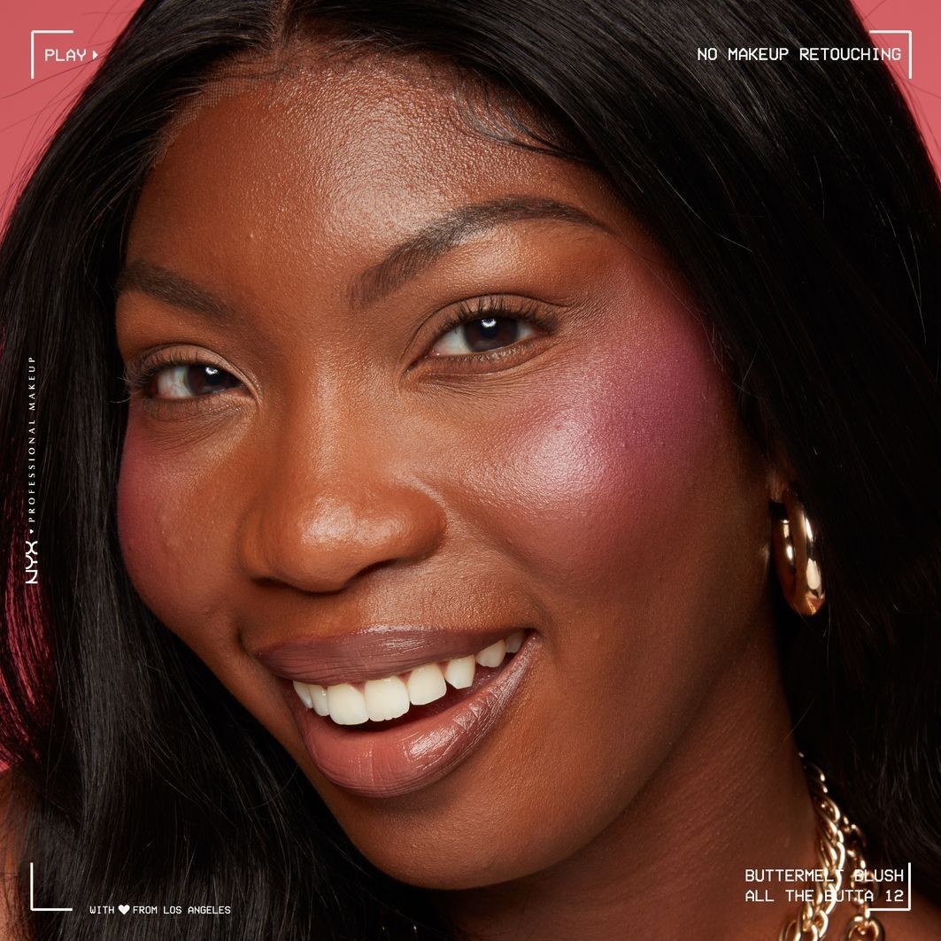 NYX Professional Makeup Blush Buttermelt lícenka - 5 g