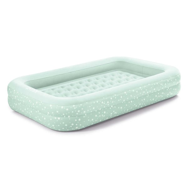 Materac dmuchany Intex jednoosobowy 168x107x25 cm z pompką tłokową