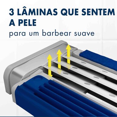 Gillette Lâminas de Barbear Descartáveis Blue 3      16 un 16 un