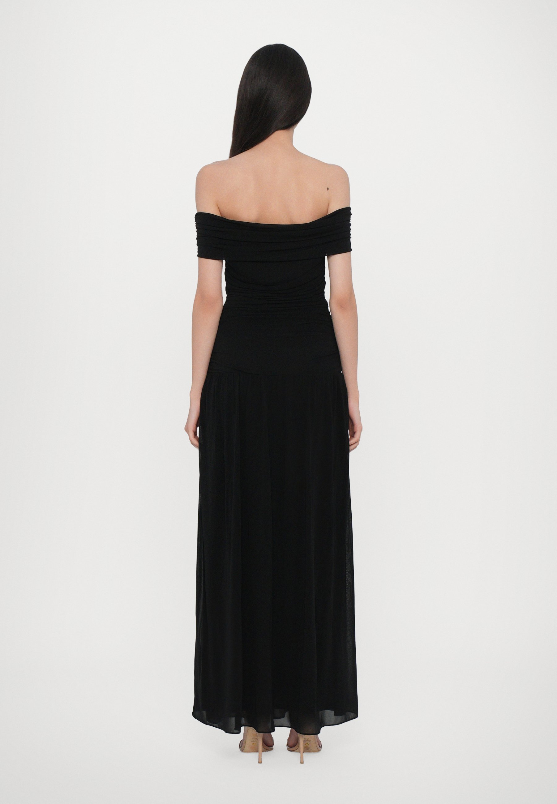 Šaty Diane von Furstenberg CYNTHIA - Maxi šaty - čierne
