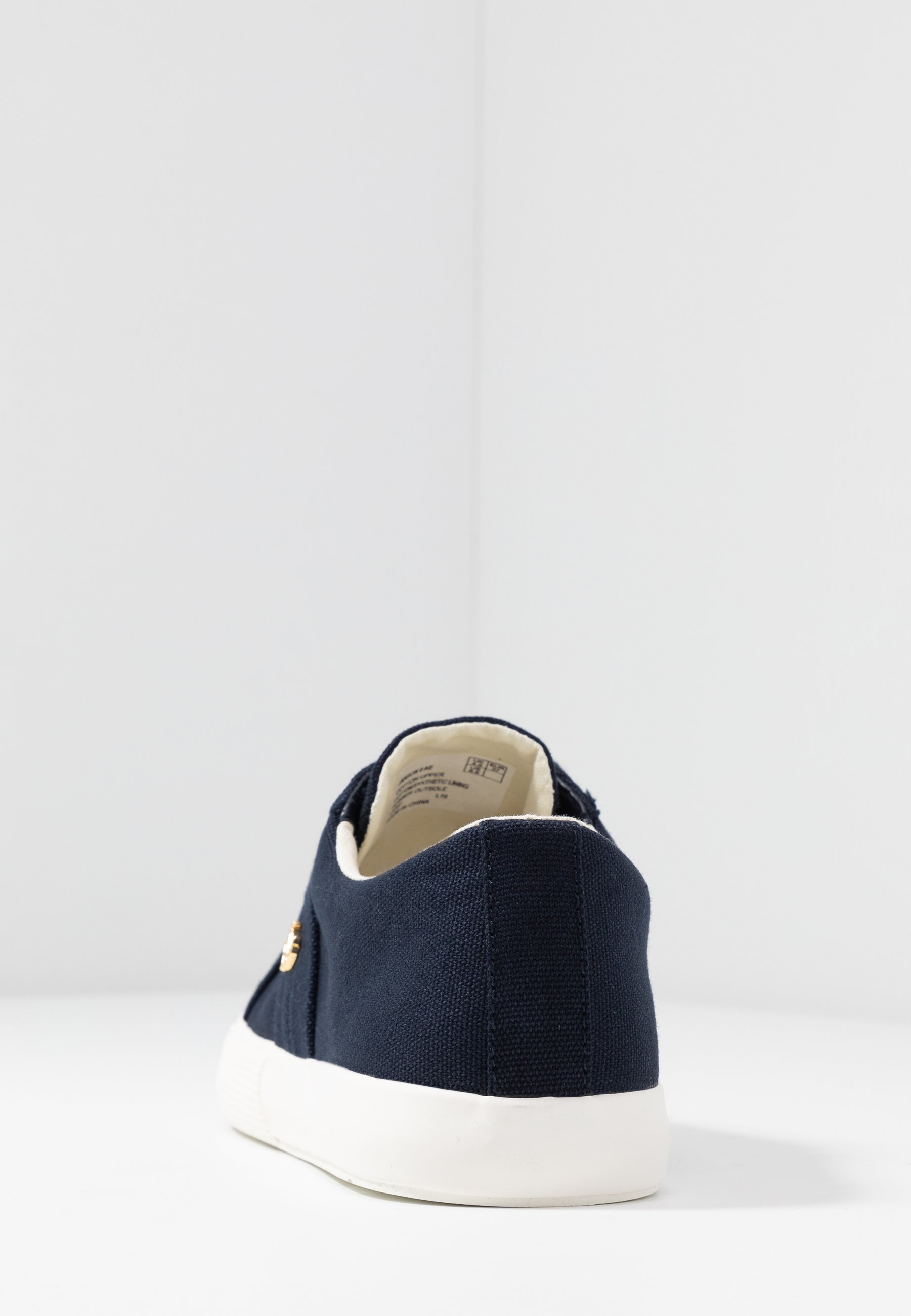 Lauren Ralph Lauren JANSON II CANVAS SNEAKER - Trampki - granatowe