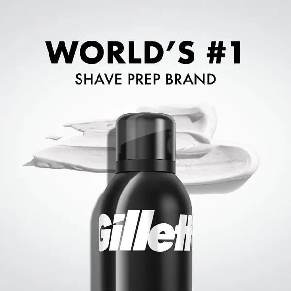 Gillette Standard Holící Pěna Sensitive 200ml | Pánské | Superdrug