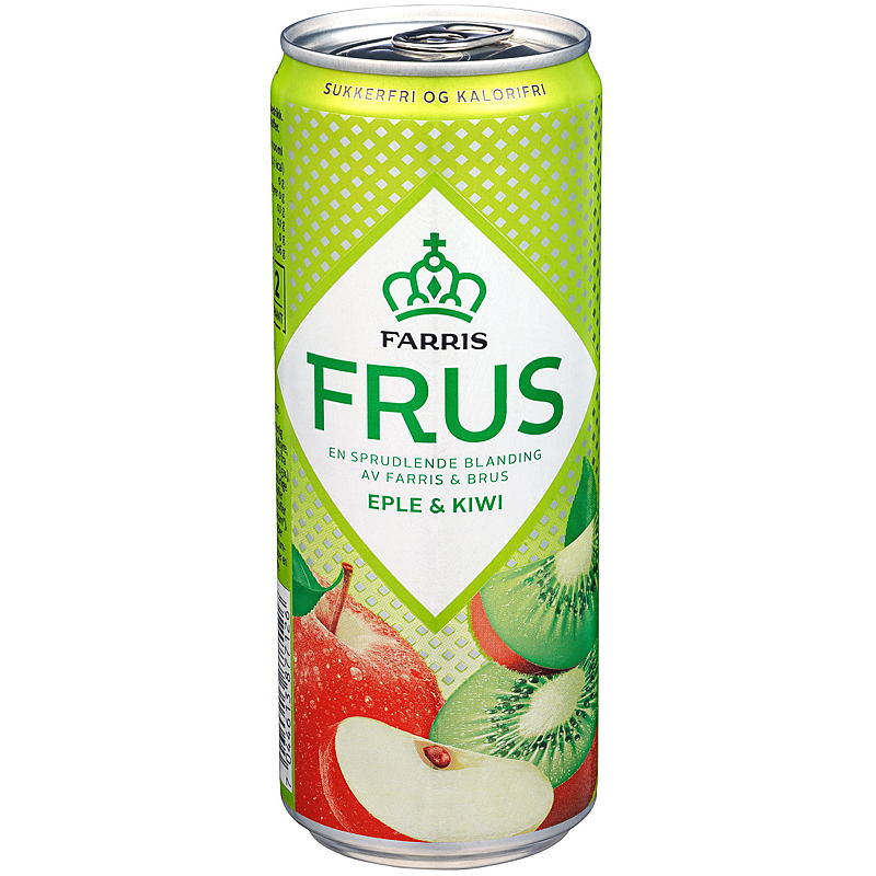 Farris Farris Frozen 0,33 l rasia, sileä omena/kiivi