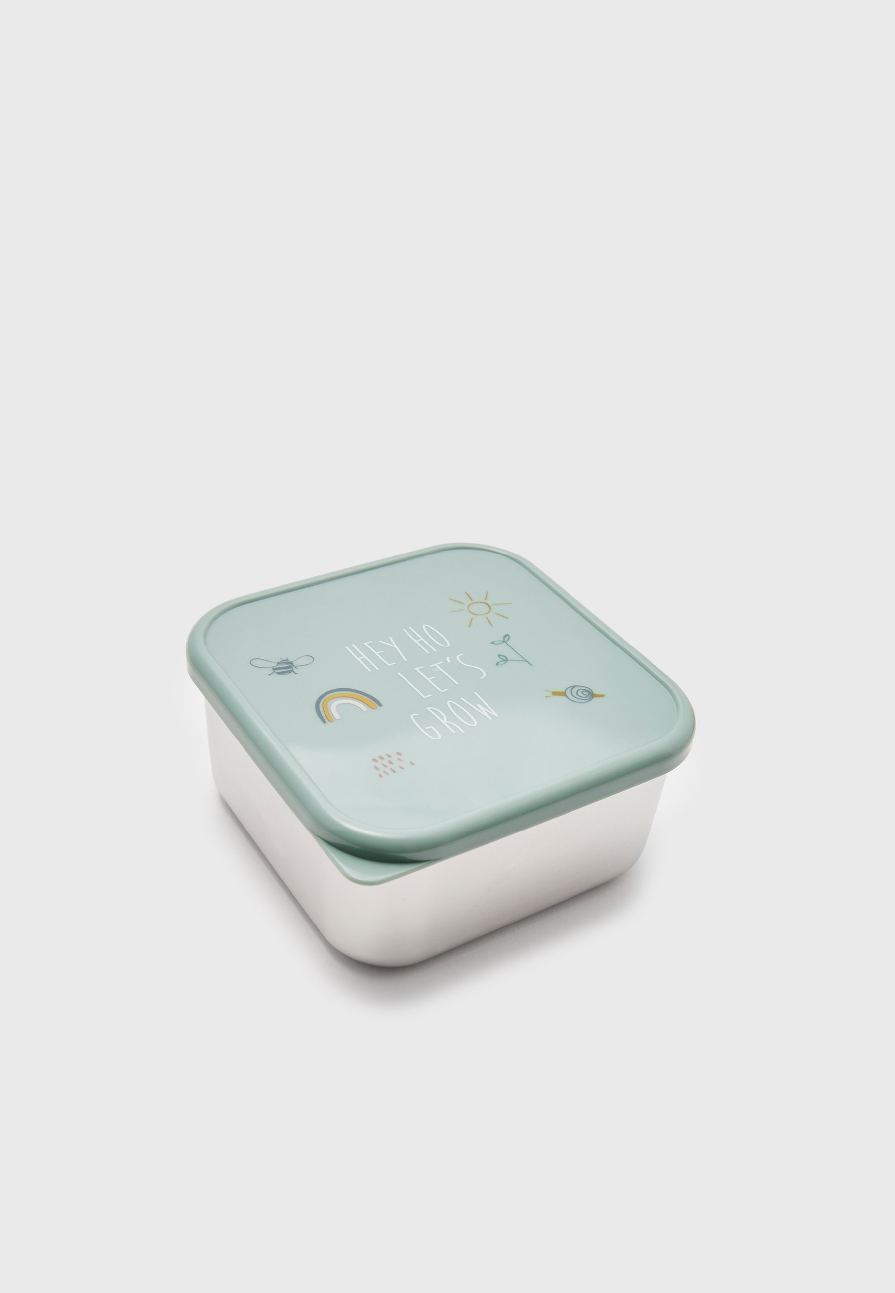 Lässig SNACKBOX SET - Lunchbox - groen