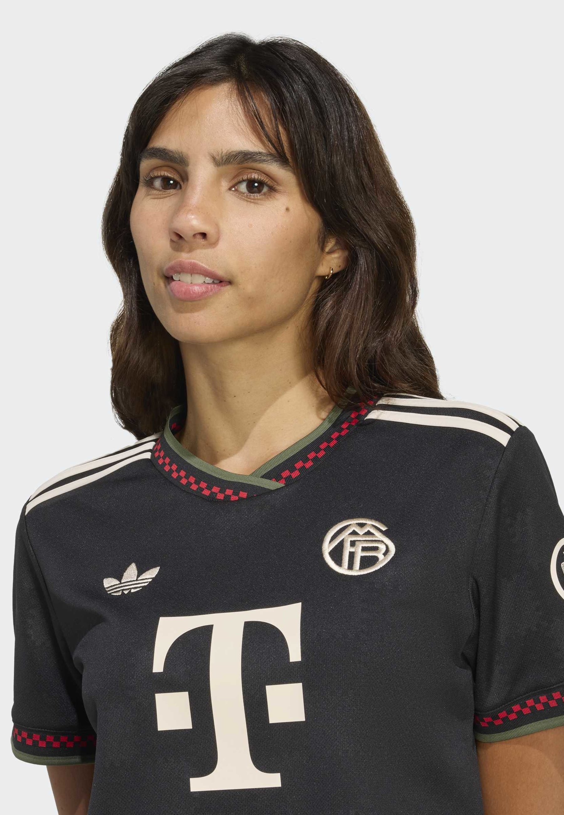 adidas Originals FC BAYERN - T-shirt met print - zwart