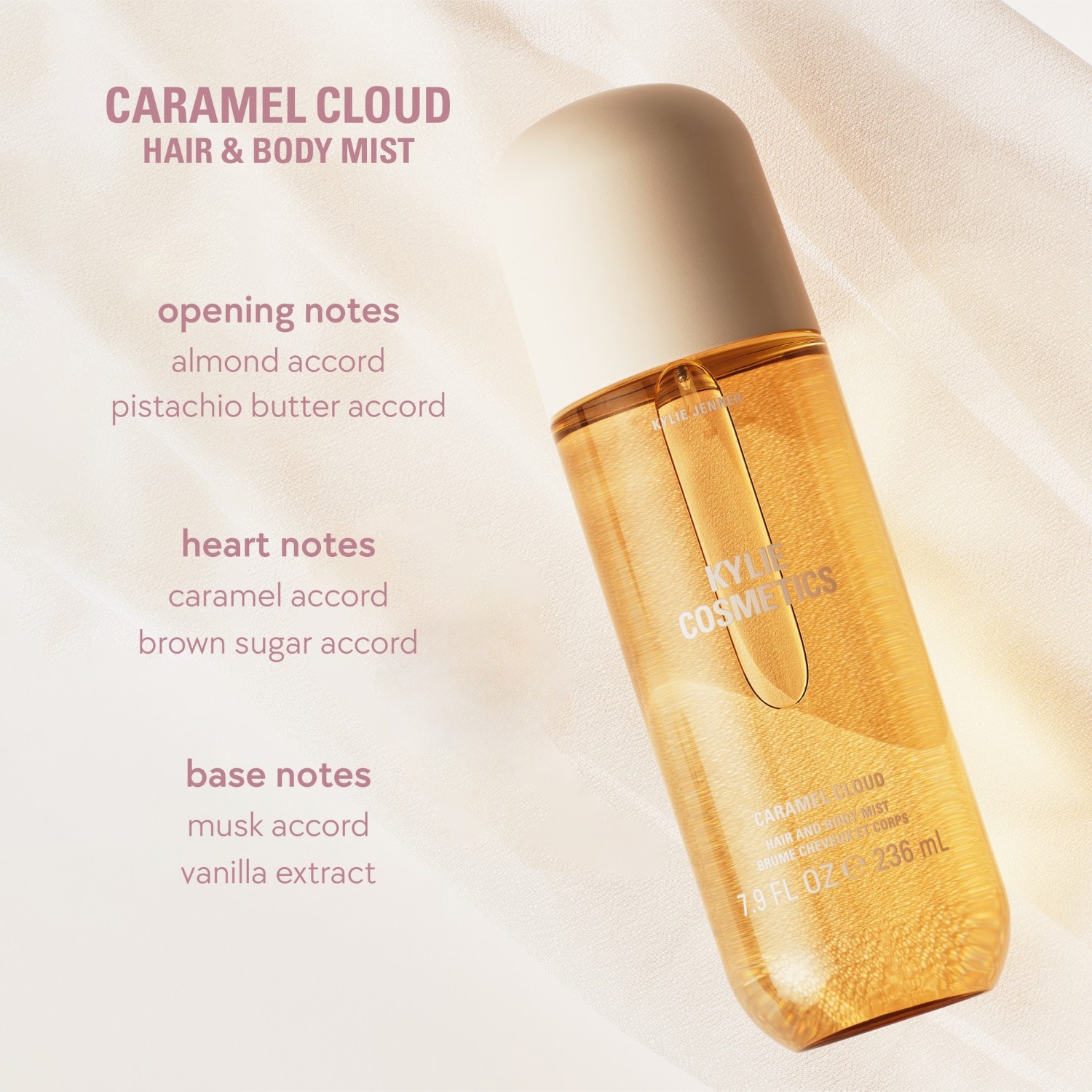Spray corpo Kylie Jenner Fragrances Caramel Cloud - 236 ml