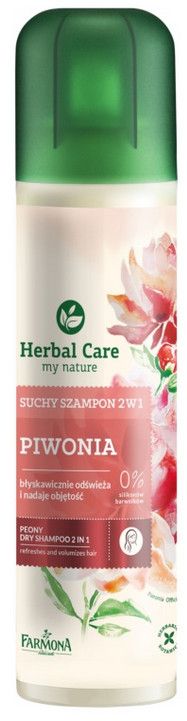 Herbal Care 2-in-1 sausais šampūns Šampūni taukainiem matiem