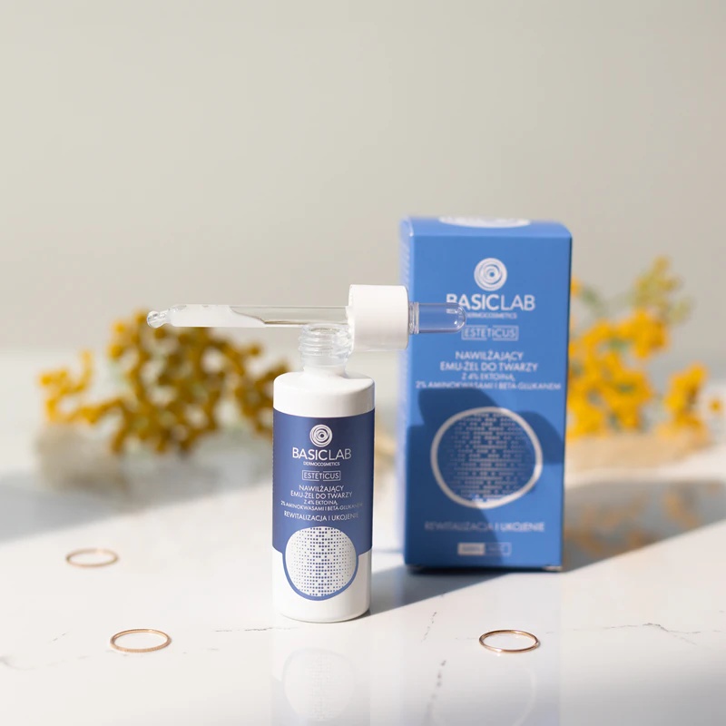 BasicLab Dermocosmetics Esteticus mitrinoša želejveida emulsija