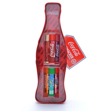 Set de regalo Lip Smacker, bálsamo labial con forma de botella de Coca-Cola, 1 unidad, 1 unidad