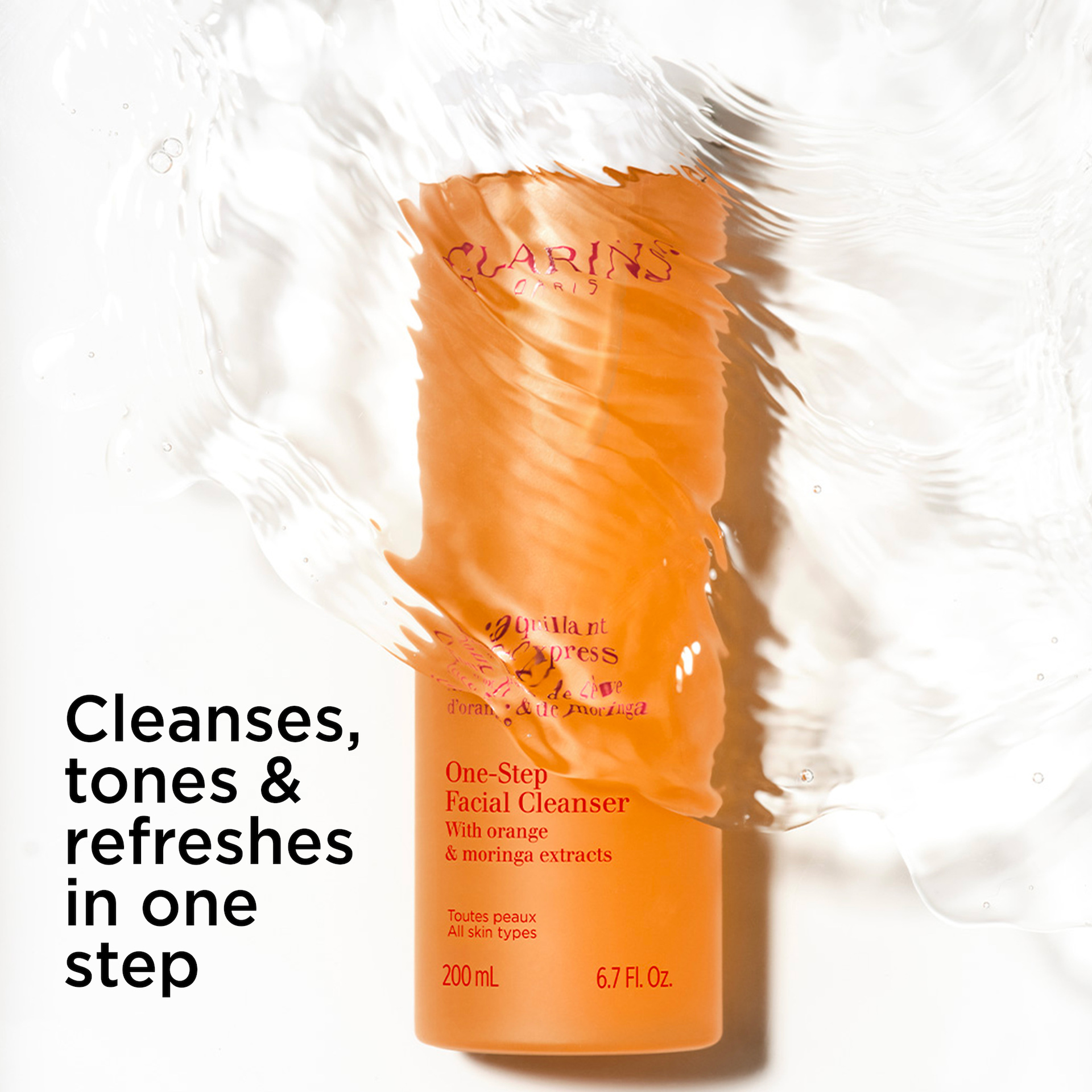 Egylépéses arctisztító 200 ml - Clarins