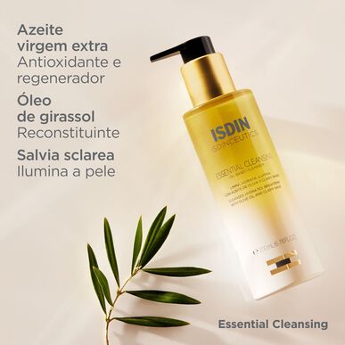 Isdinceutics Essential Cleansing Oil Based Cleanser -puhdistusöljy kosteuttavalla vaikutuksella 200 ml 200 ml
