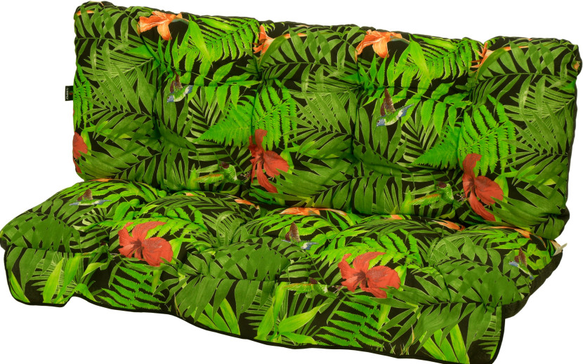 Poduszka na huśtawkę ogrodową FLORA 135 cm 616