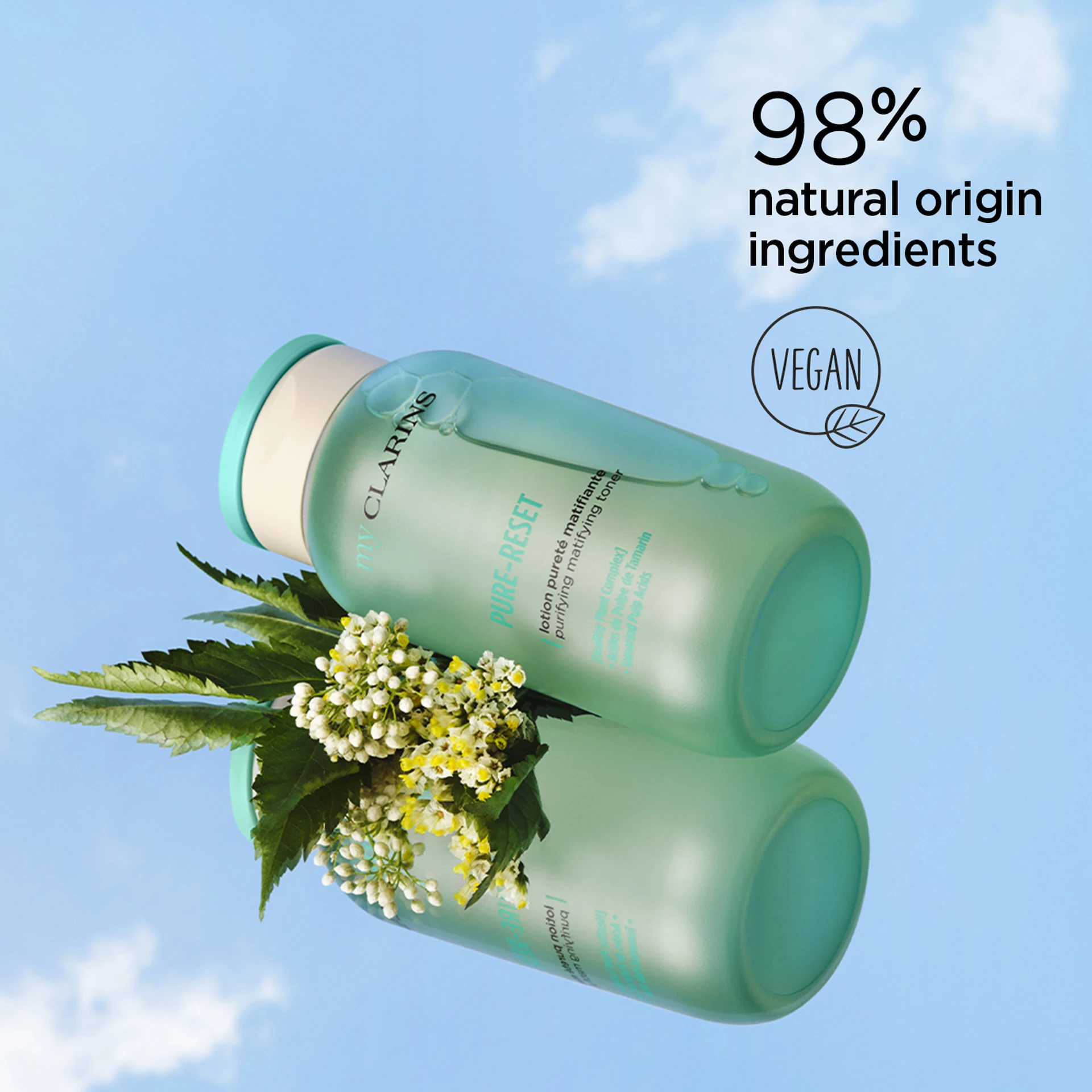MyPure-Reset Tisztító Mattító Tonik 200 ml - Clarins