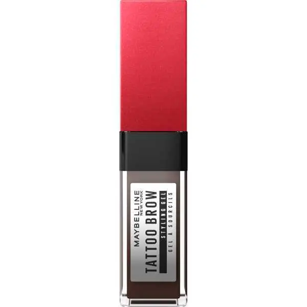 Gel de sprâncene Maybelline Tattoo Brow 36Hr, maro intens