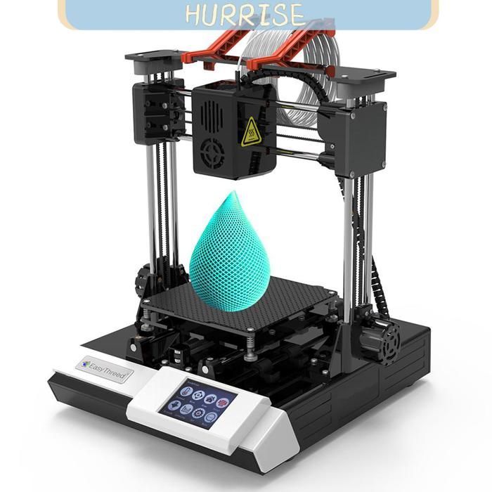 Tbest 3D Printers EasyThreed K6 FDM 3D Printer Desktop Printing Machine 100 x 100 x 100 Computer Printer B-UE
