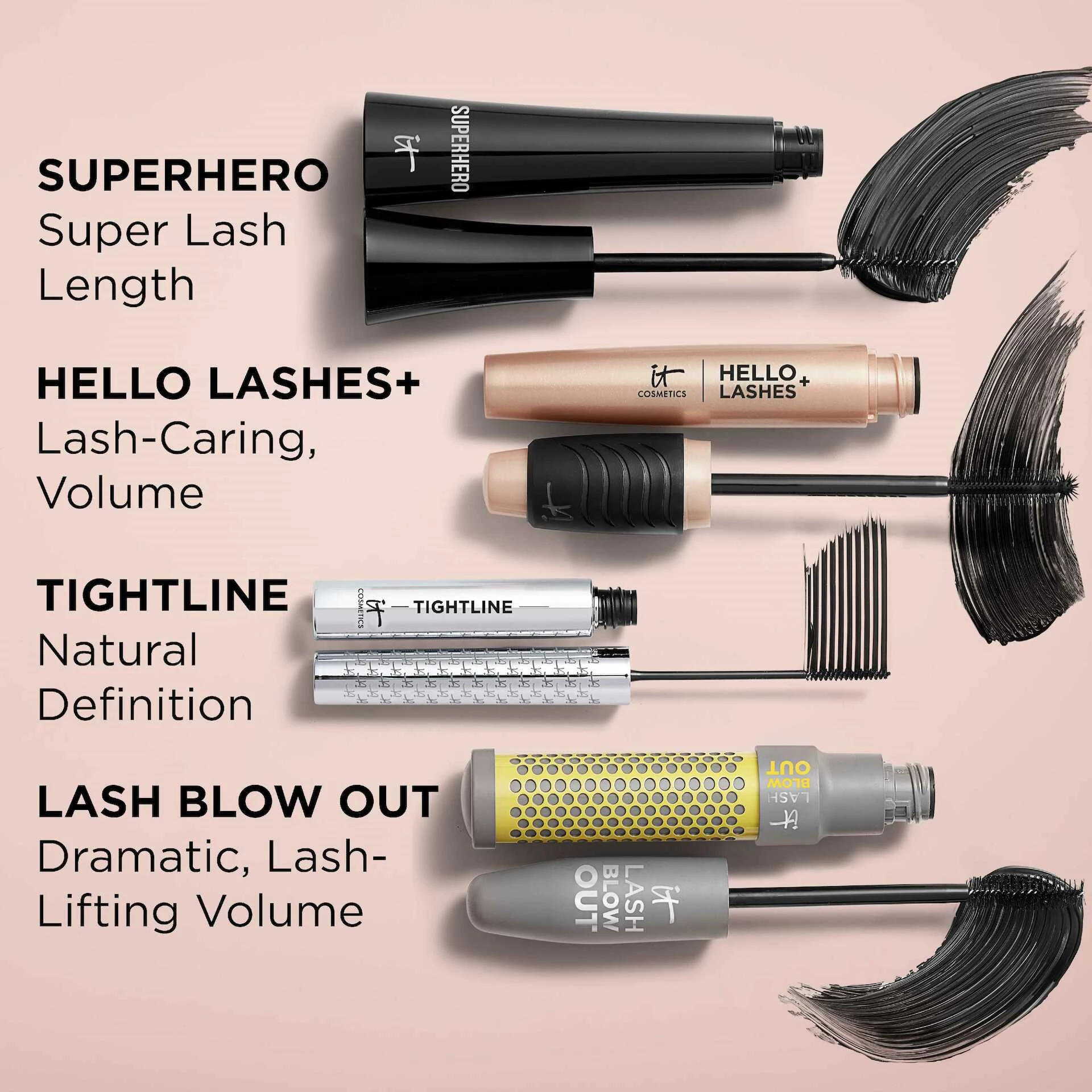 Hello Lashes szempillaspirál - IT Cosmetics