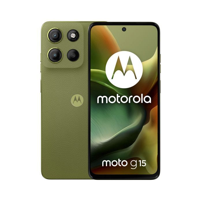 Motorola Moto G15 Smartphone 4G Green 6.72