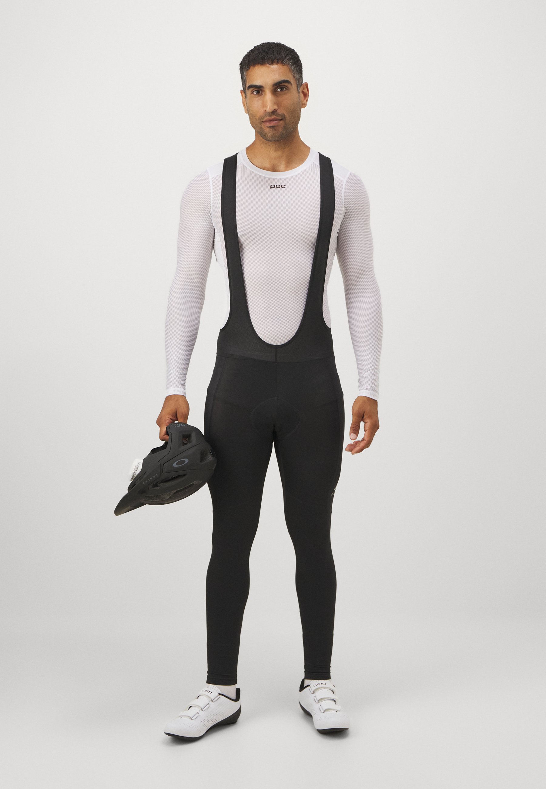 ODLO BIB LONG ESSENTIAL - Salopette lunga - nera