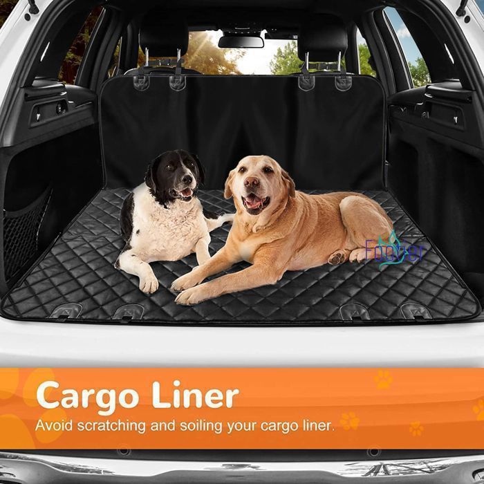 Funda impermeable para el asiento trasero del coche, ideal para mascotas. Protector de asiento trasero y funda tipo hamaca de viaje para perros.