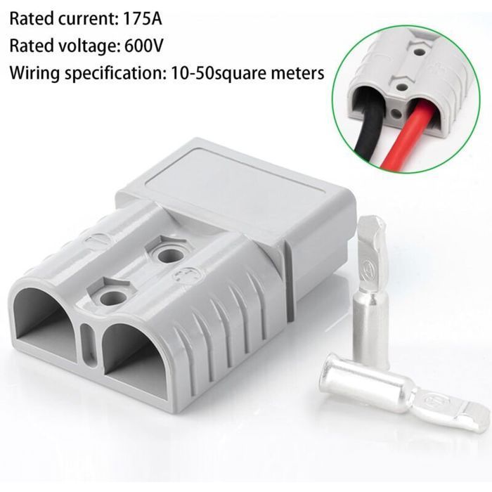 Conector rápido de batería - MHY® - 175A - Para coche, autocaravana, caravana, motocicleta, barco - Punta de sacrificio