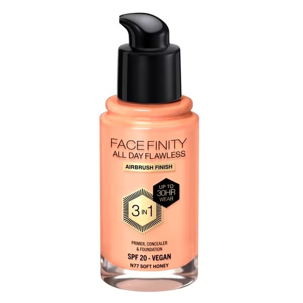 Max Factor Facefinity All Day Flawless N77 Soft Honey tekući puder<br>30ml