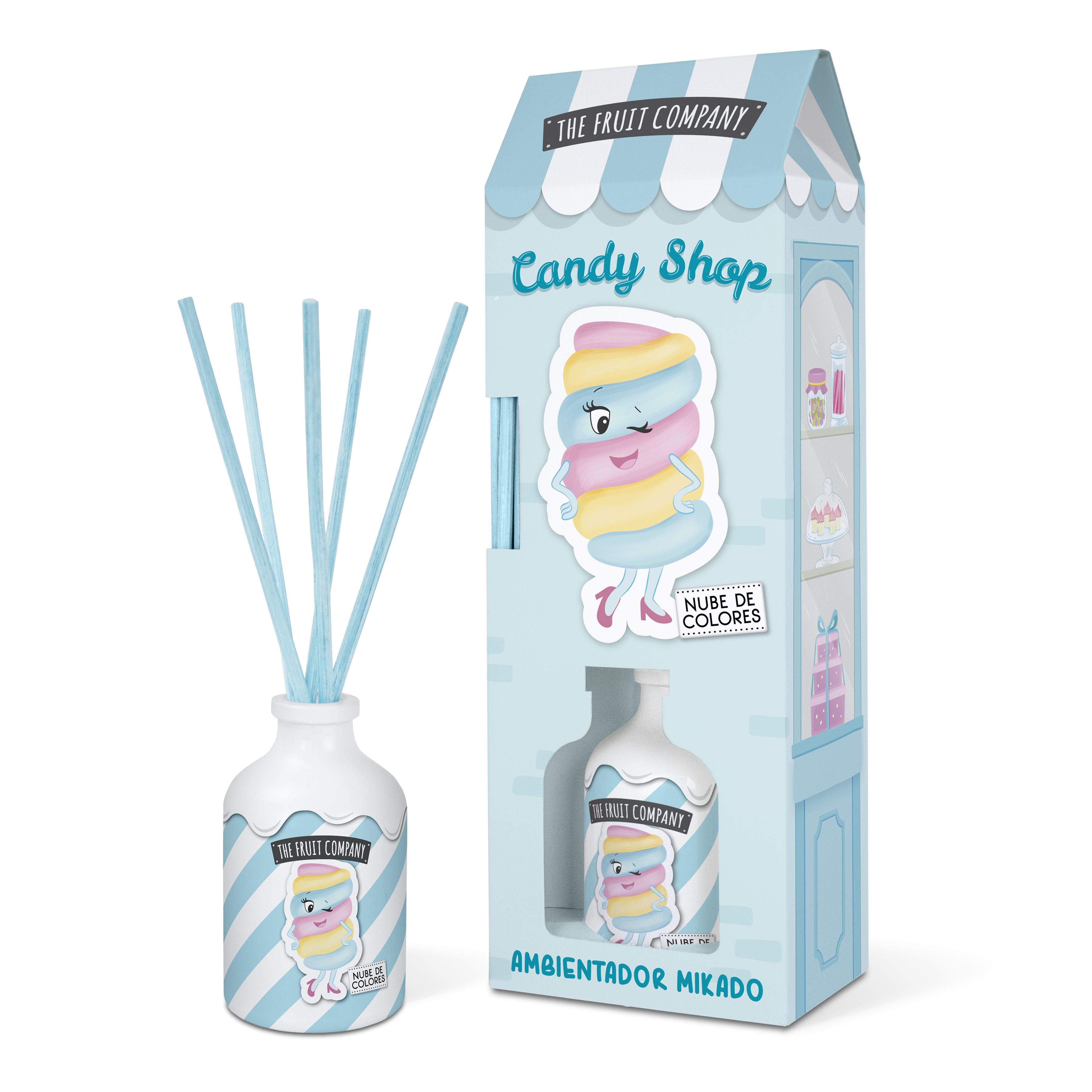 Osvježivač zraka Candy Shop Mikado Cloud of Colors Osvježivači zraka i svijeće