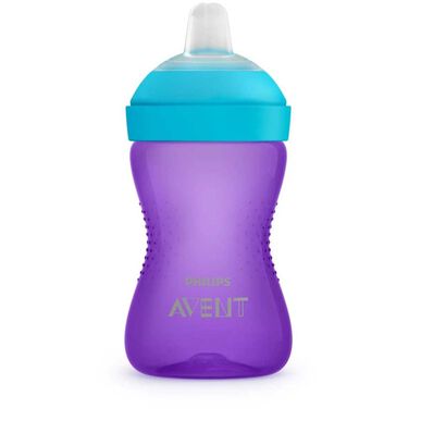 Philips Avent szívószálas pohár lila/kék 1 db 1 db