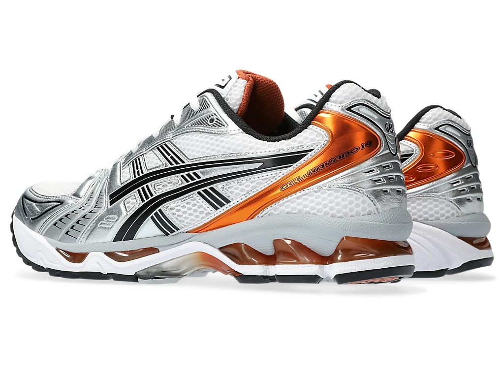 GEL-KAYANO 14 - White/Piquant Orange