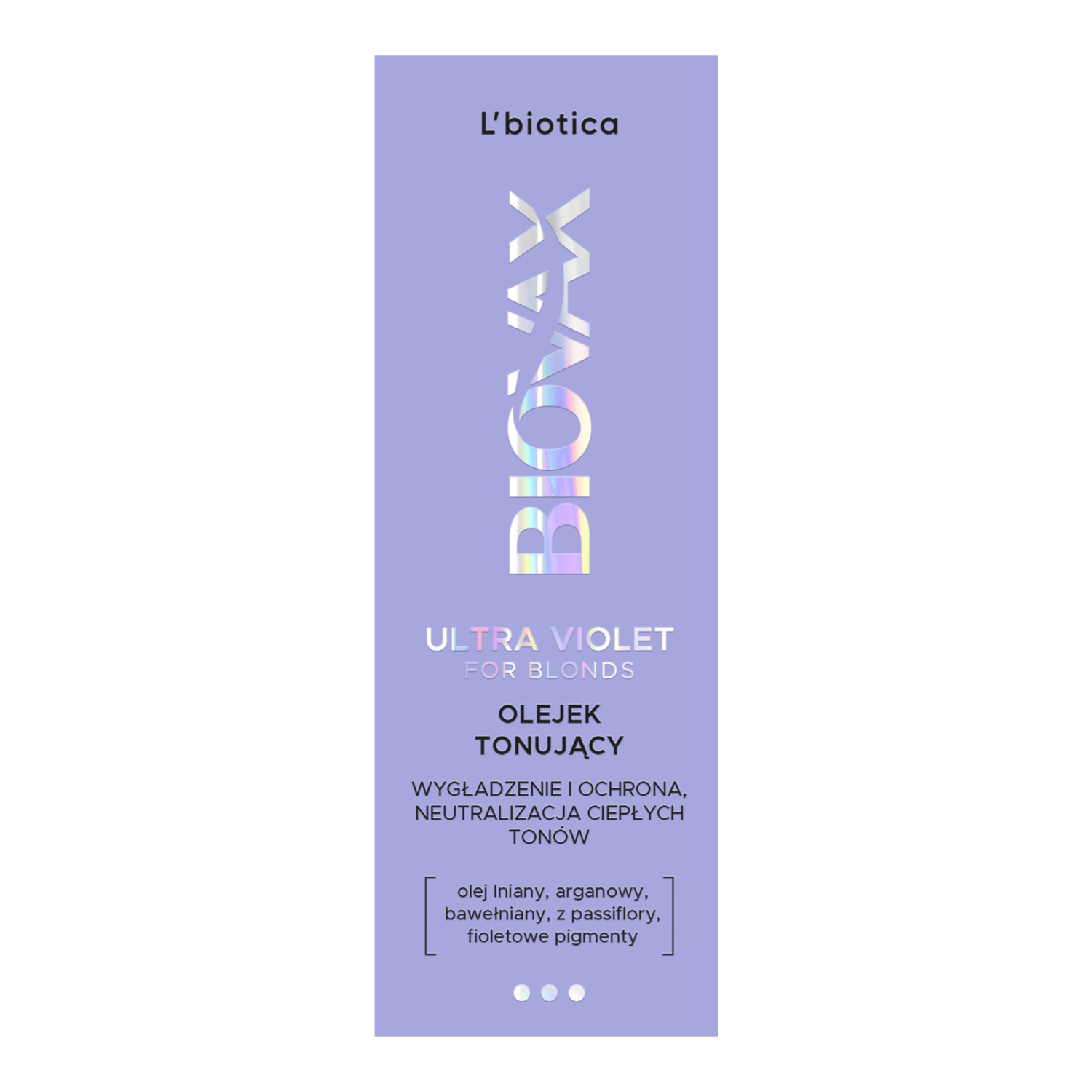 L'biotica Biovax Ultra Violet blondeille