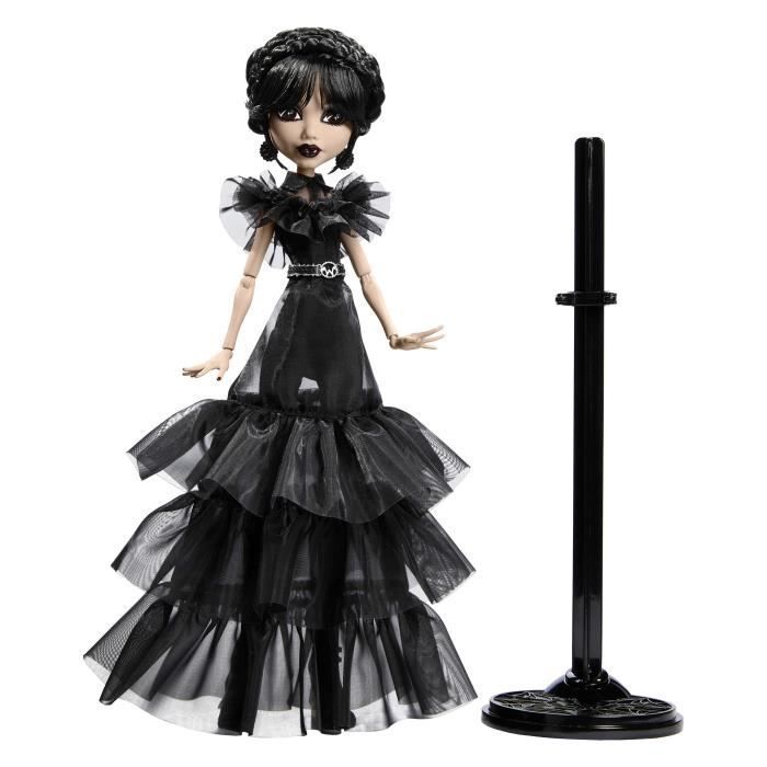 Monster High - Wednesday Addams con vestido de graduación - Muñeca - Monster High - HXJ03