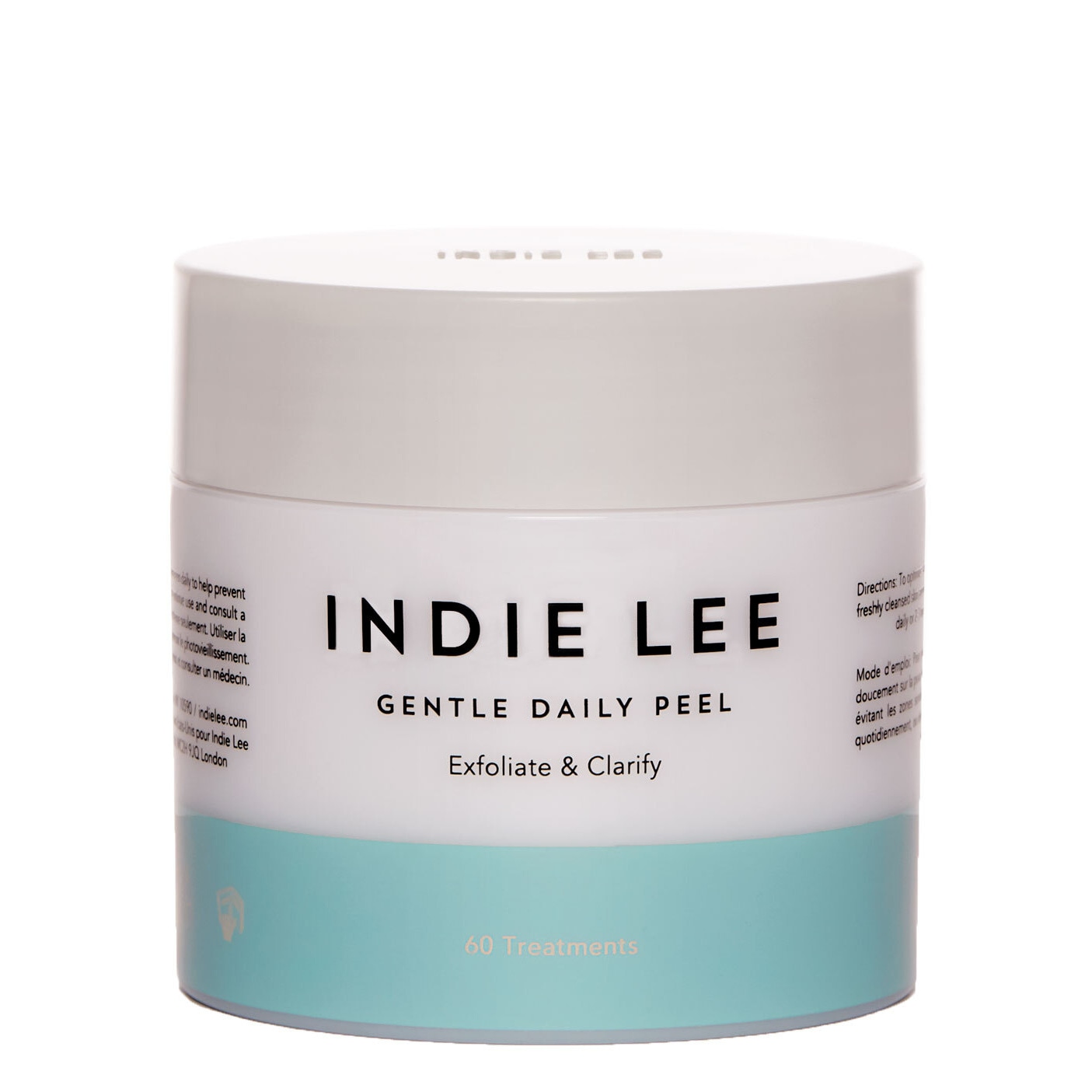 Exfoliante facial suave de uso diario Indie Lee – 60 unidades