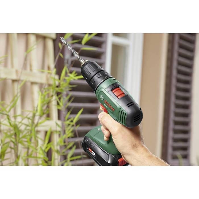 Taladro atornillador inalámbrico EasyDrill 18V-40 (2 x 2.0Ah) + AL18V-20 en maletín de transporte