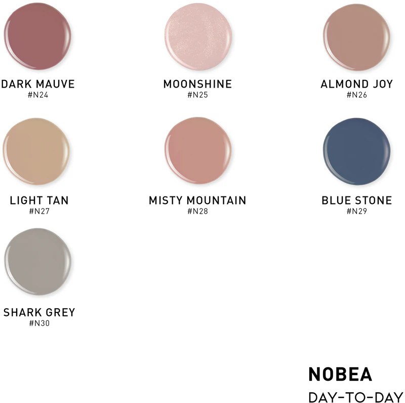 NOBEA Dagelijkse Gel-achtige Nagellak