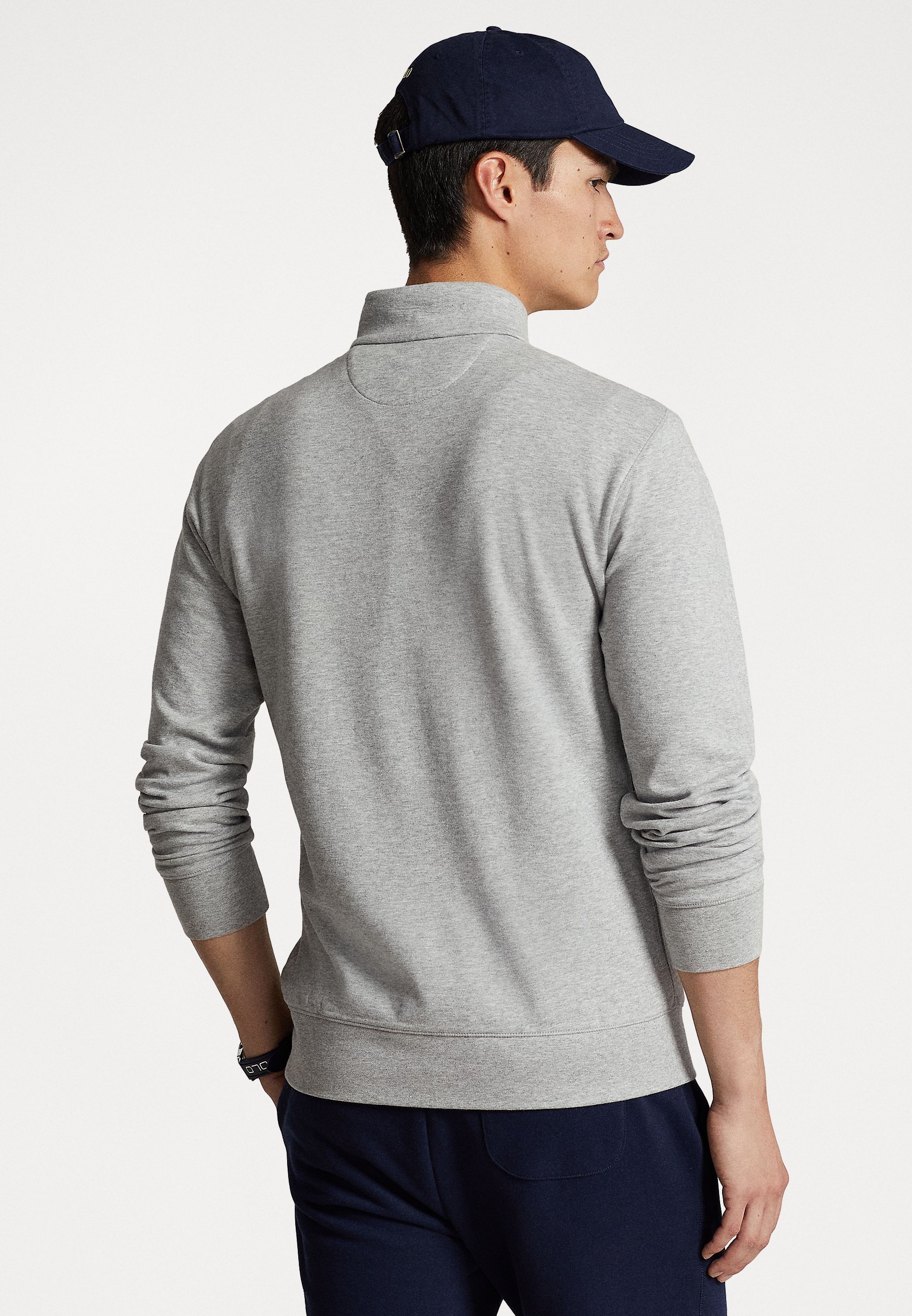 Felpa Polo Ralph Lauren LUXURY JERSEY con cerniera a un quarto - Felpa - andover heather