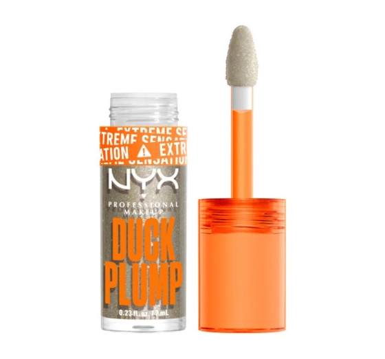 NYX Professional Makeup Duck Plump powiększający błyszczyk do ust 20 Quazy Silver 7 ml