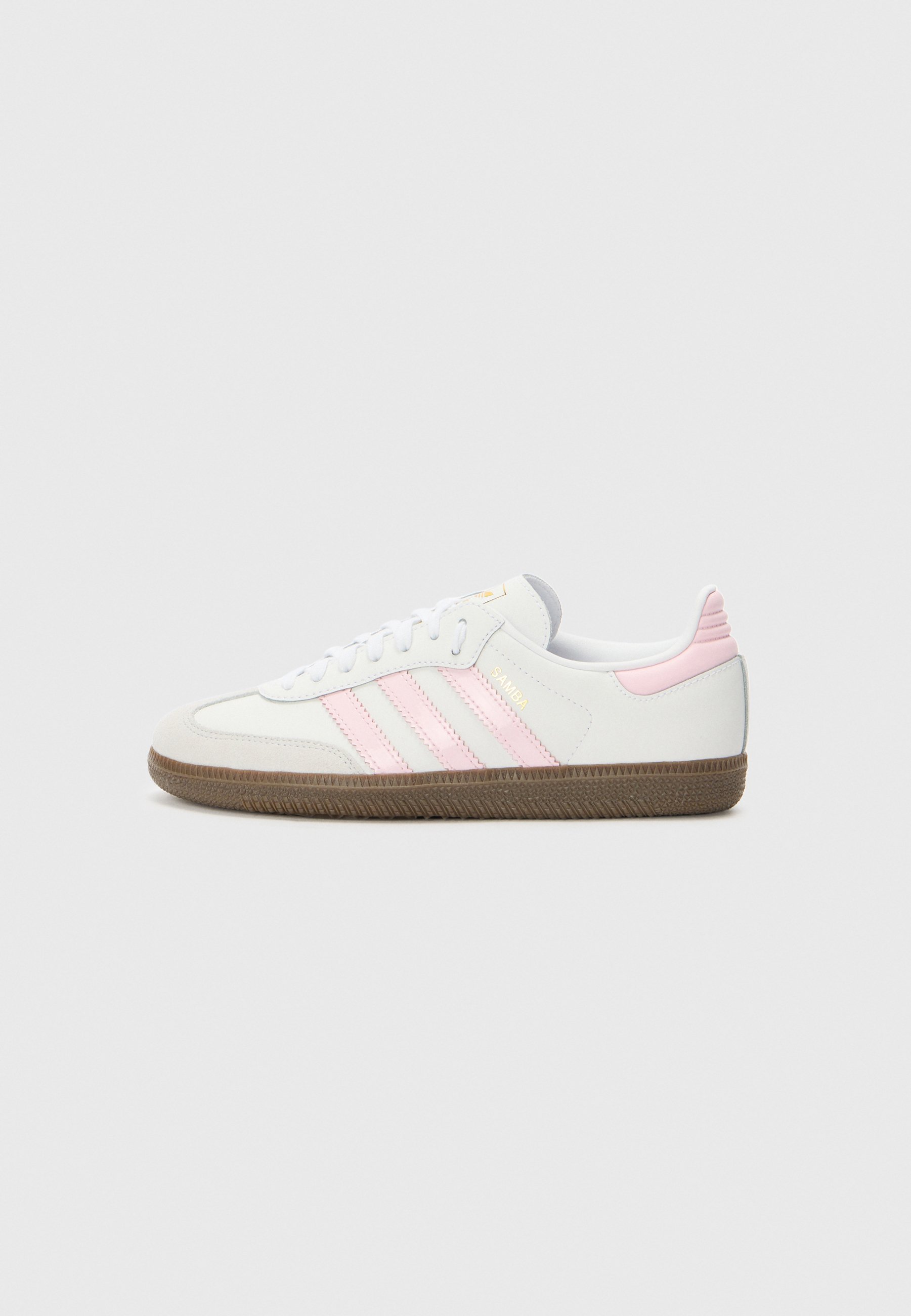 adidas Originals SAMBA OG UNISEX - Sneakers - wit/transparant roze/gum