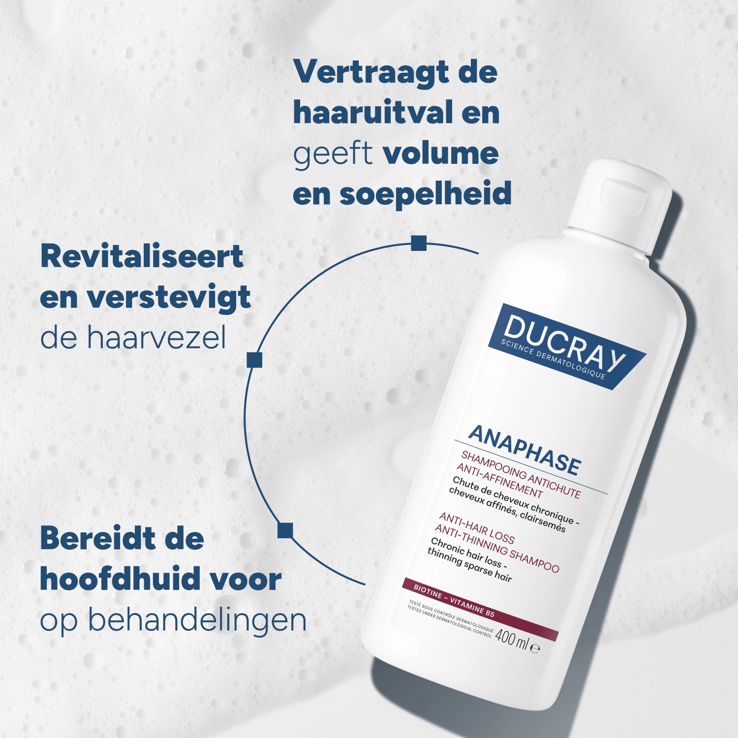 Ducray ANAPHASE+ Šampon protiv opadanja kose za prorijeđenu kosu – 200 ml