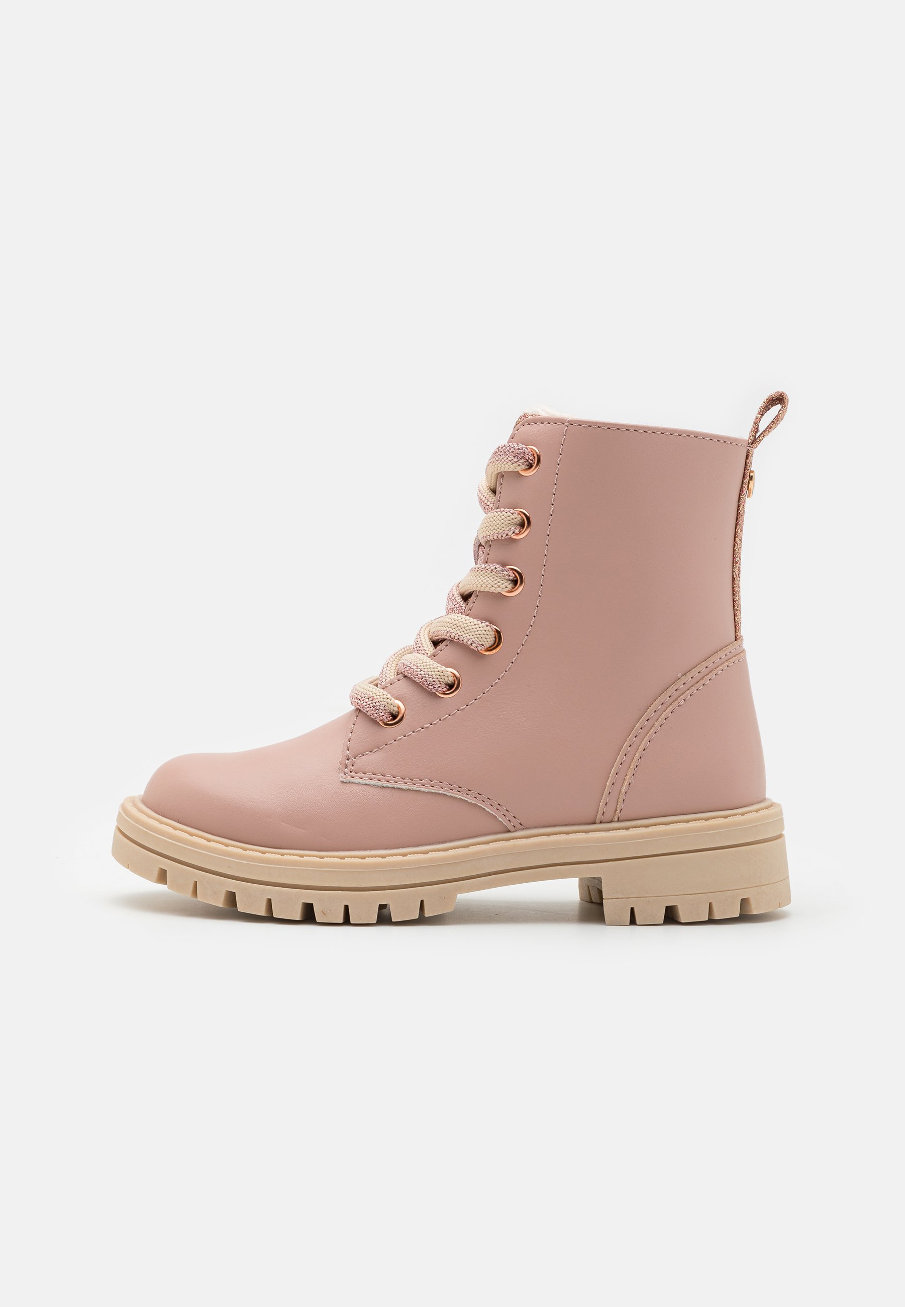 Stivaletti stringati Friboo - rosa