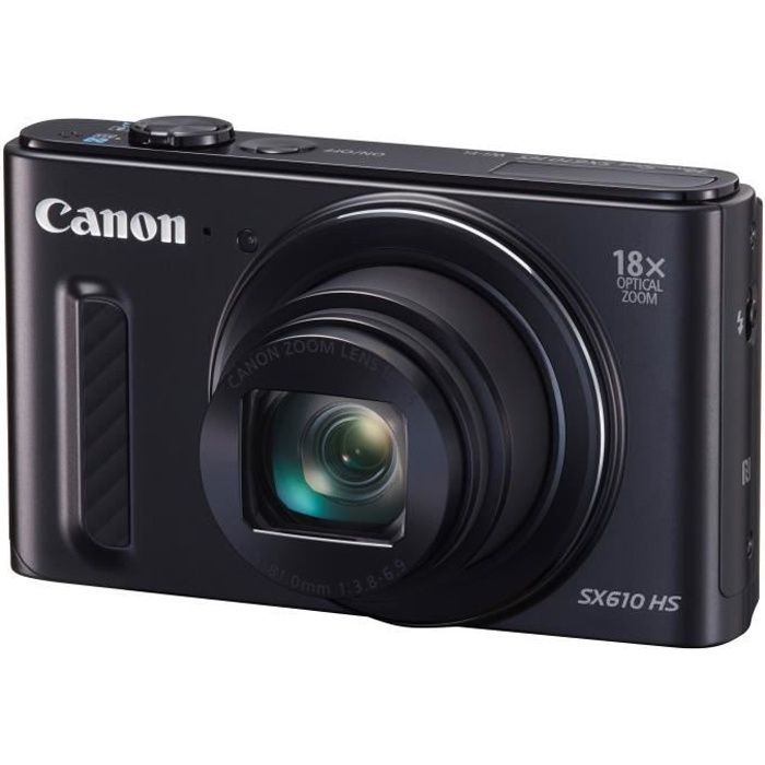 CANON POWERSHOT SX610 HS Black - 20 MP CMOS Compact Digital Camera