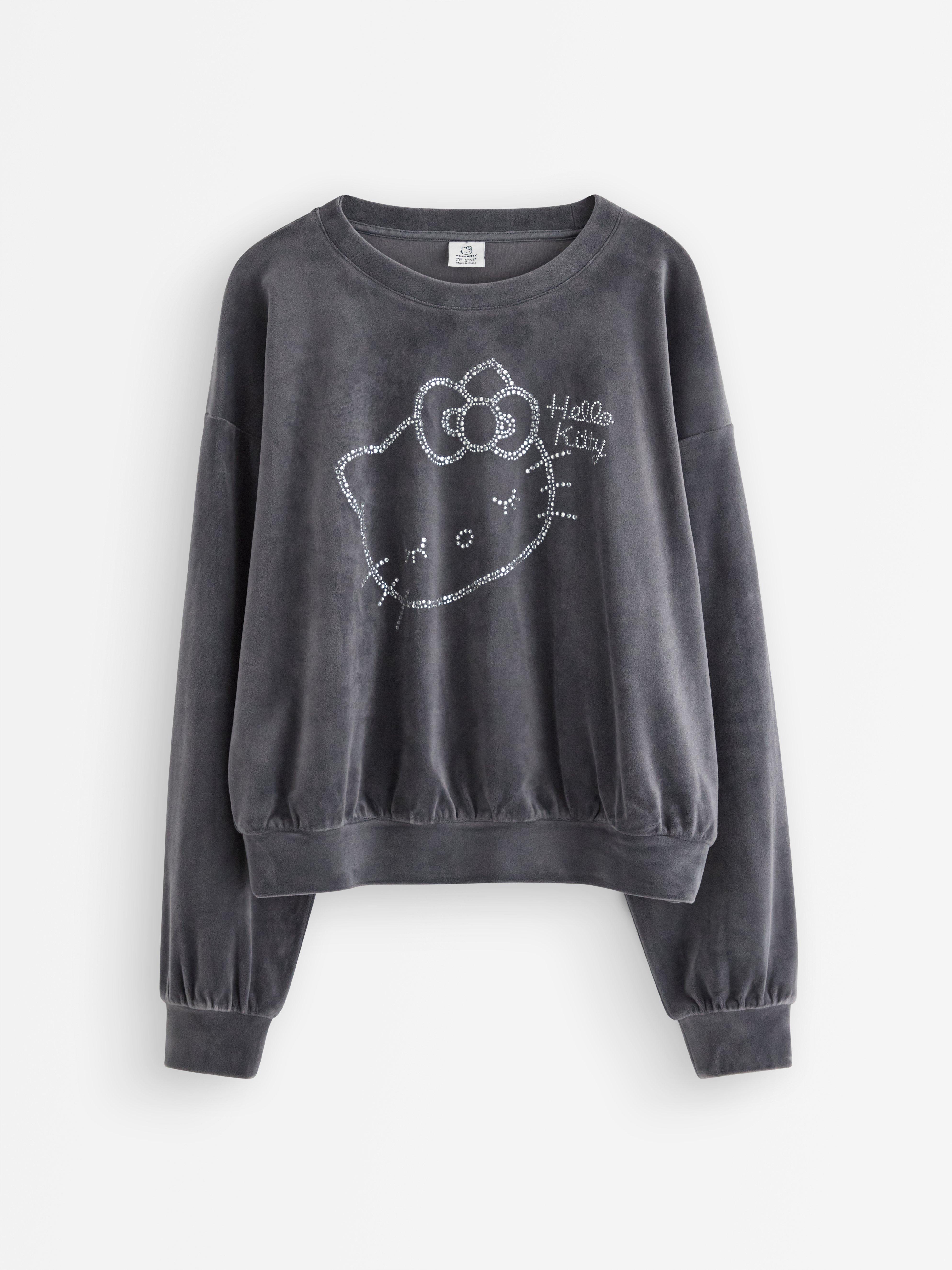 Hello Kitty sweatshirt Mørkegrå