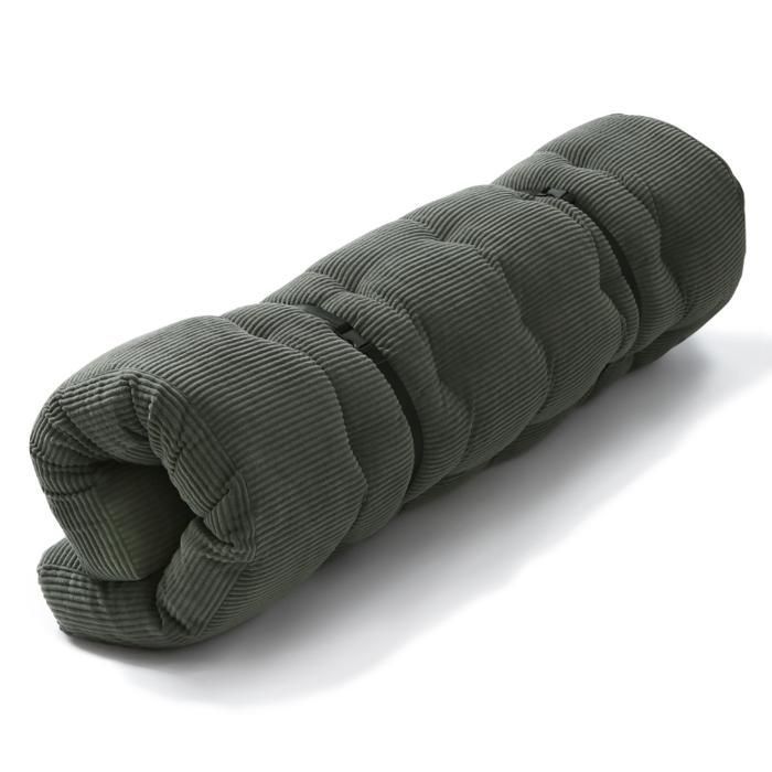 Materasso futon - 160x200 cm - Bananair - Grigio scuro