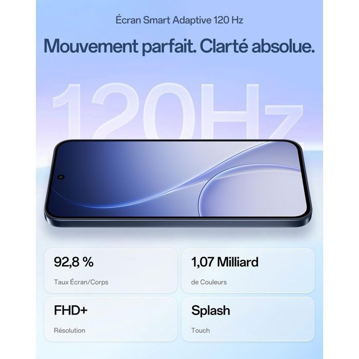 5G-Smartphone – OPPO Reno15 FS – 8 GB RAM – 512 GB – Twilight Black – 50-MP-Ultraweitwinkel-Selfie-Kamera – 6500 mAh