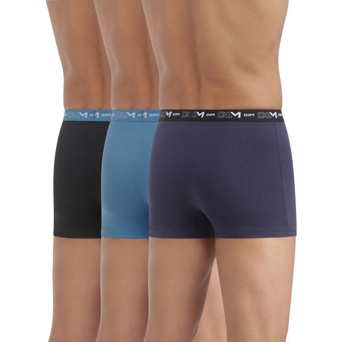 Paquete de 3 calzoncillos bóxer de algodón elástico
