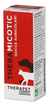 THERAPET Theramicotic oordruppels 25 ml voor honden en katten