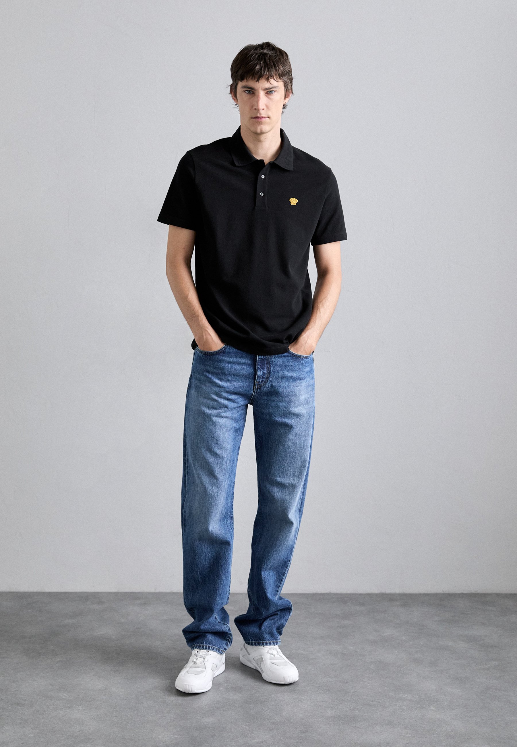Versace MEDUSA - Poloshirt - schwarz