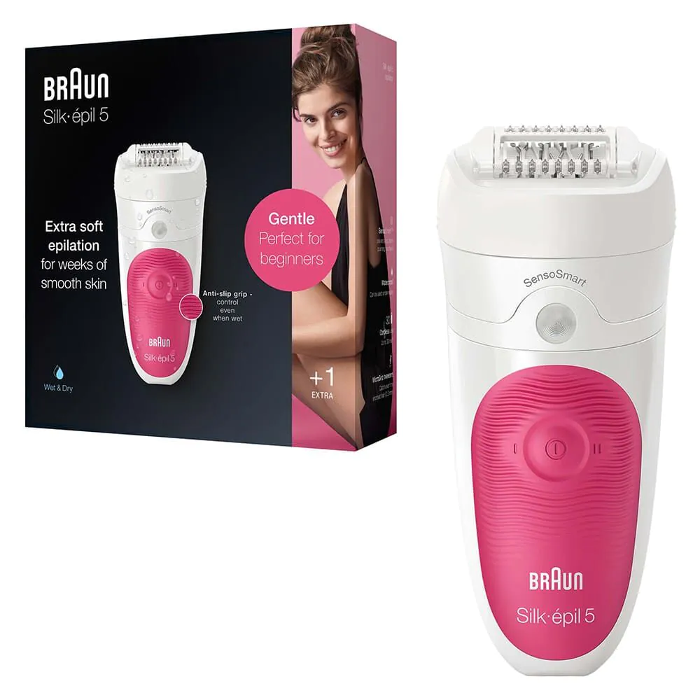 Braun SES 5500 Leg Epilators SES 5500 Box