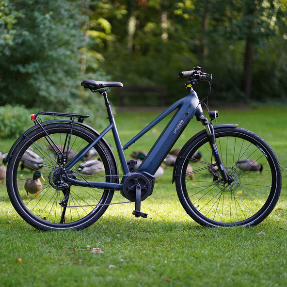 Rower elektryczny Trekking Explorer 3.0, damski